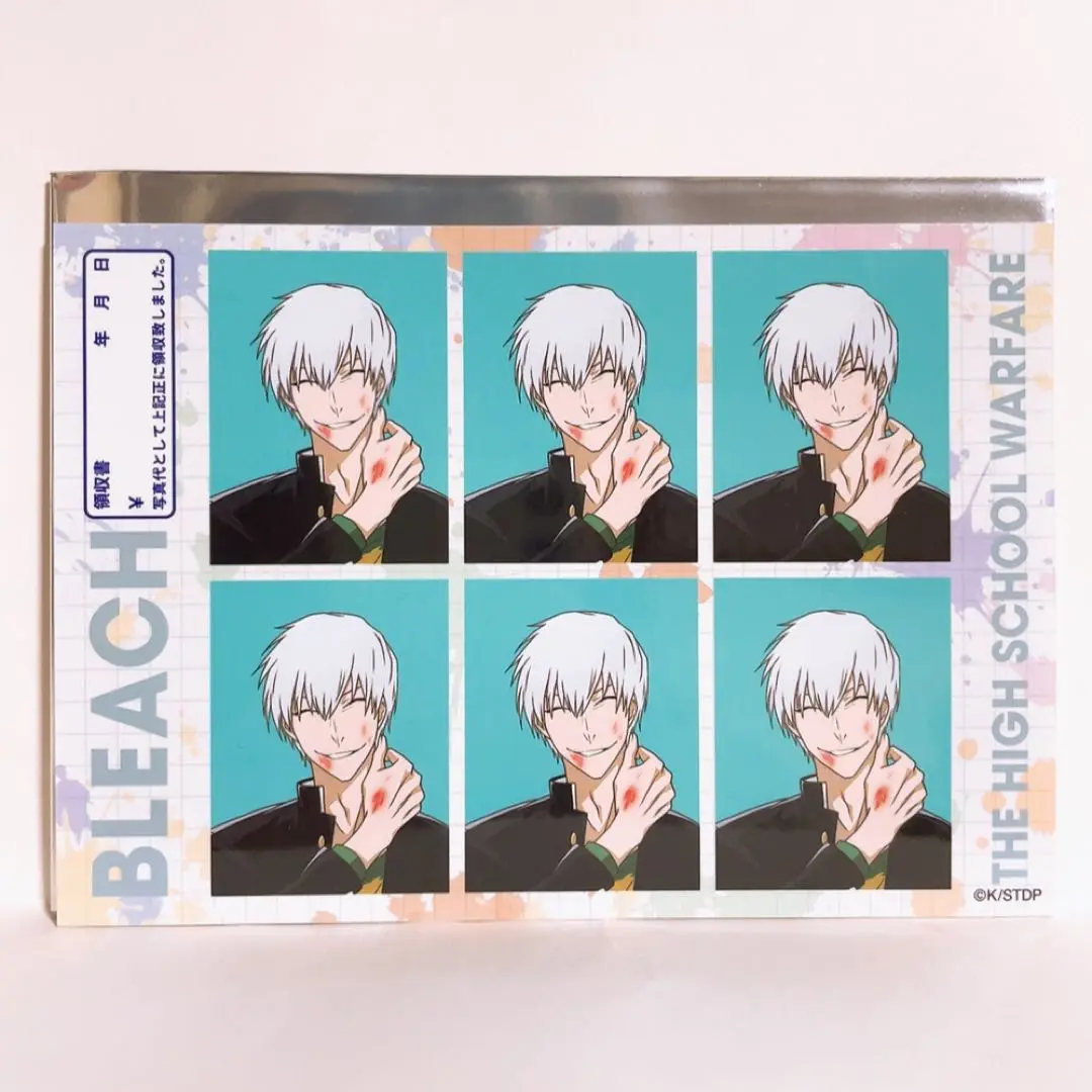 BLEACH highschool 市丸ギン 証明写真風ブロマイド 缶バッジ BLEACH highschool 市丸ギン 証明写真風ブロマイド 缶バッジ