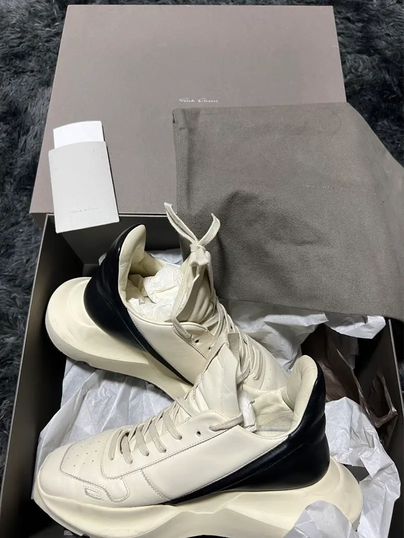 【早い者勝ち】リックオウエンス　ゲスランナー　43 スニーカー Rick Owens - リックオウエンス GETH RUNNER ゲスランナー