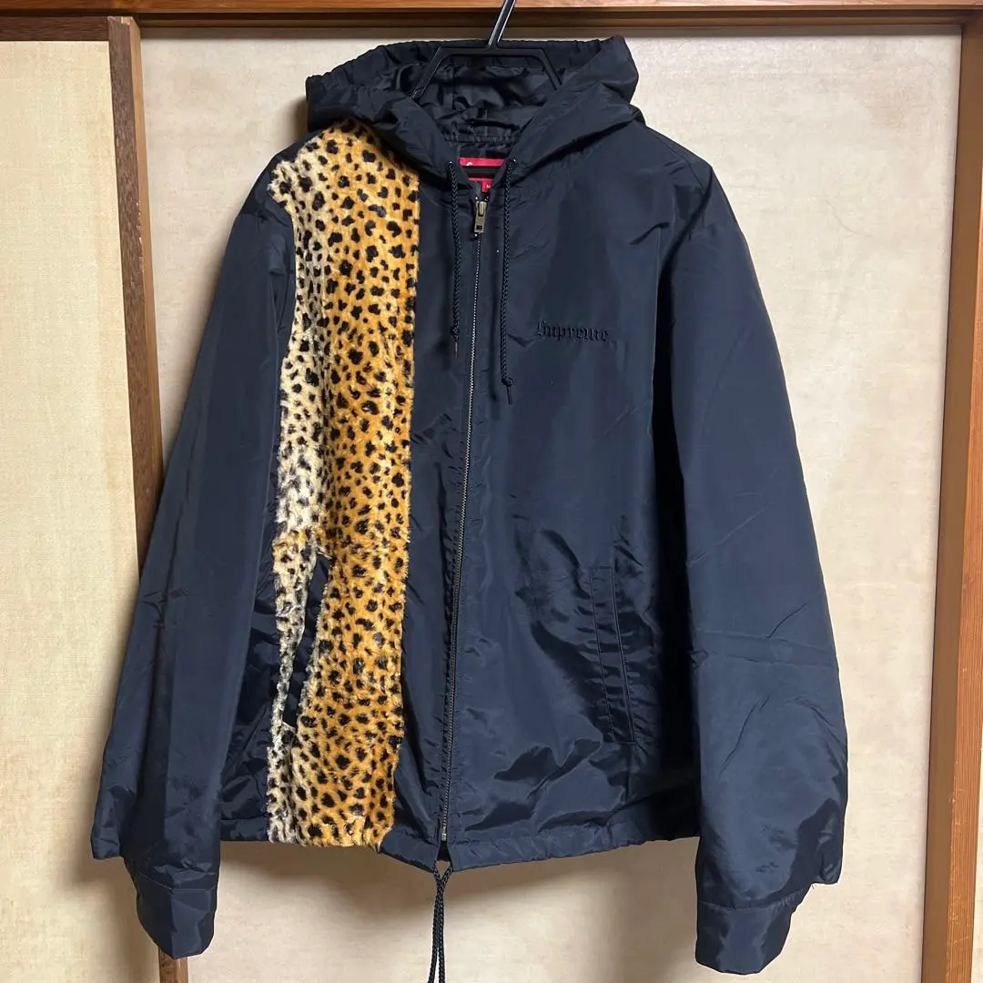 fcrb レオパード　ナイロンブルゾン fcrb レオパードナイロンブルゾン