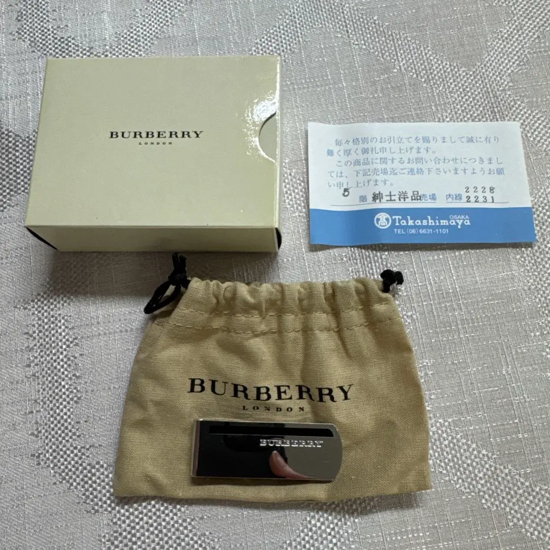 2025年最新】BURBERRY メンズ マネークリップの人気アイテム