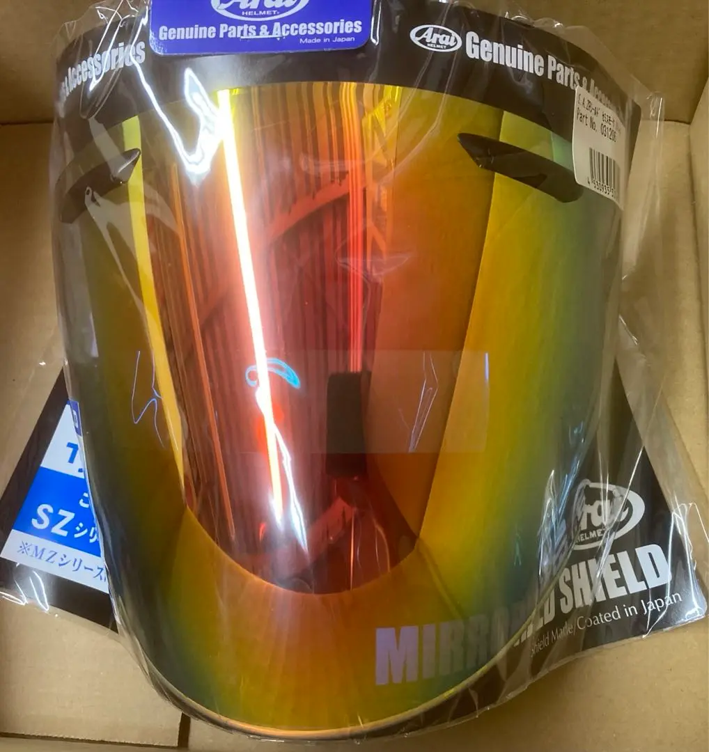 未使用　Arai ZRシールド セミスモーク ミラーレッド SZ ram Amazon | 山城(yamashiro) EXTRAシールド (エキストラ) ミラー