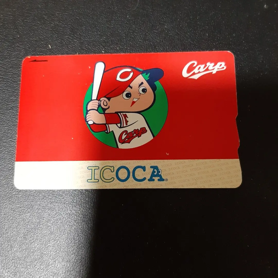 カープ　ICOCA 駅長カープ坊や＆イコちゃんデザインICOCA（第1期）」の発売