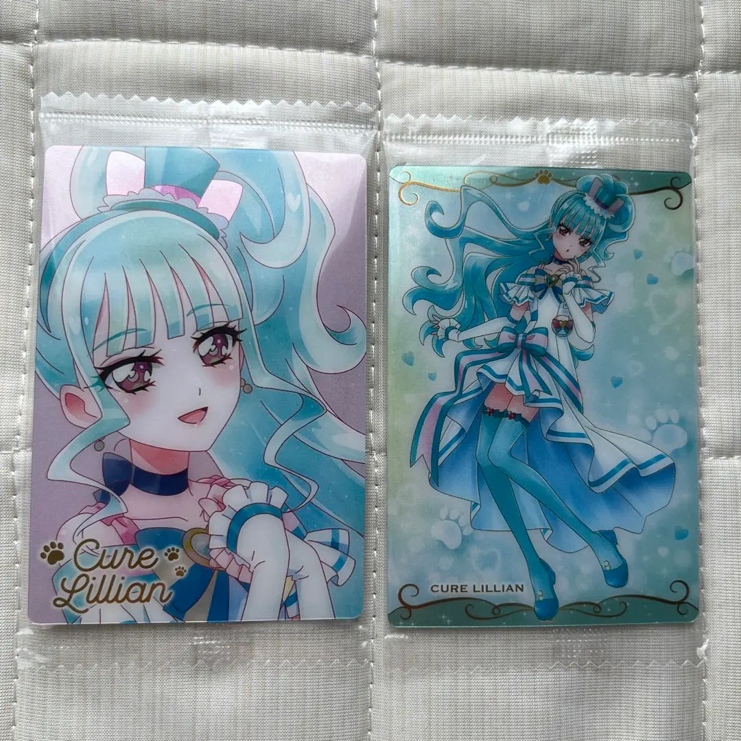 Thumbnail of Wonderful Precure Wafer Card Cure Lilian HR (High Rare) New, Unopened