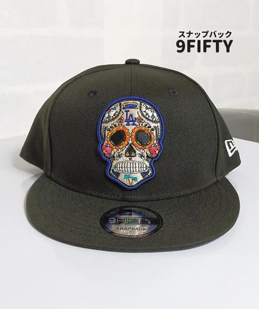 【美品】【レア】　ロサンゼルス・ドジャース 9FIFTY シュガースカル NEW ERA ニューエラ ロサンゼルス ドジャース シュガースカル