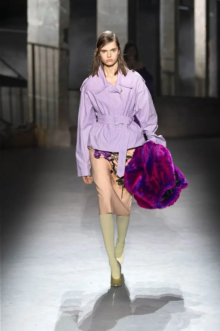 【大人気】Dries Van Noten ミッドライズ スカート DRIES VAN NOTEN ドリスヴァンノッテン スカート HERCHIVE