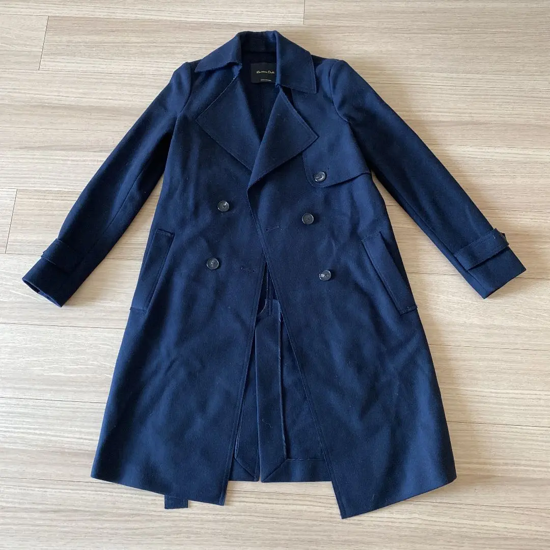 Massimo Dutti一枚仕立ウールコート Massimo Dutti(マッシモドゥッティ) コート(レディース) - 海外