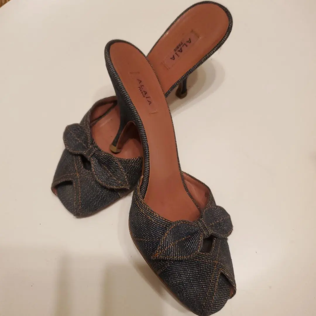 【新品未使用】ALAIA アライア　サイズ表記「36」23センチ サンダル 2025年最新】ALAiA レディース サンダル・ミュールの人気
