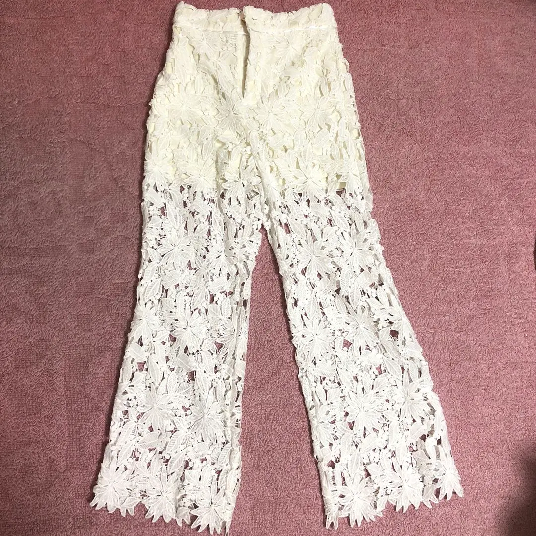 Thumbnail of [Excellent Condition] RANDA All-Lace Pants White