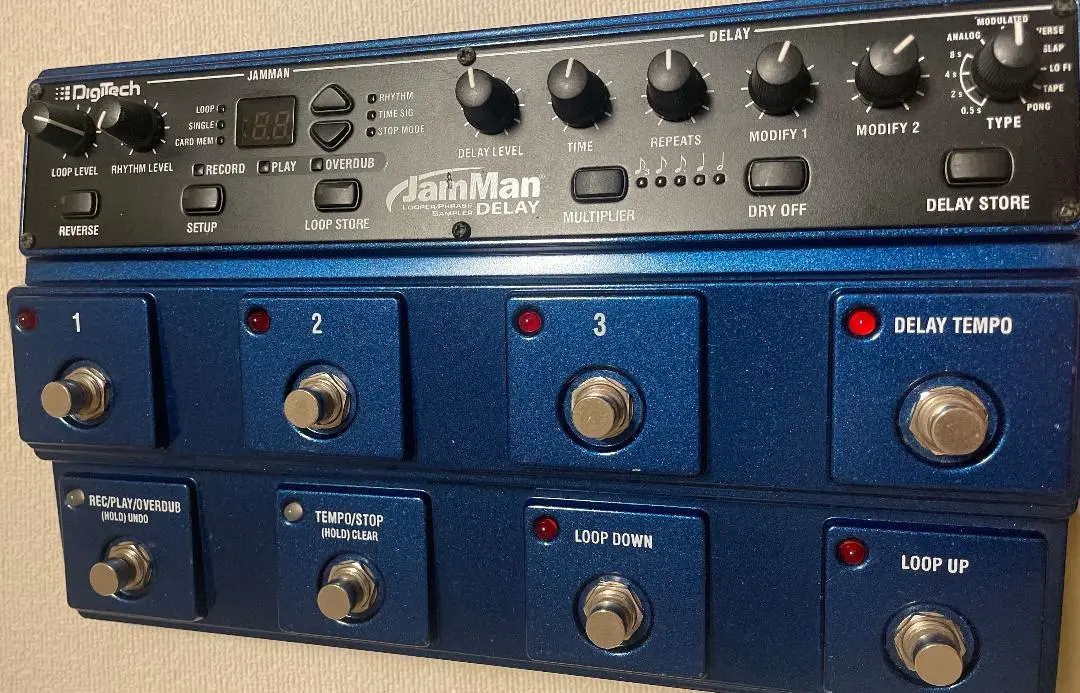 DigiTech JamMan DELAY３点セット DigiTech JamMan DELAY3点セット - メルカリ