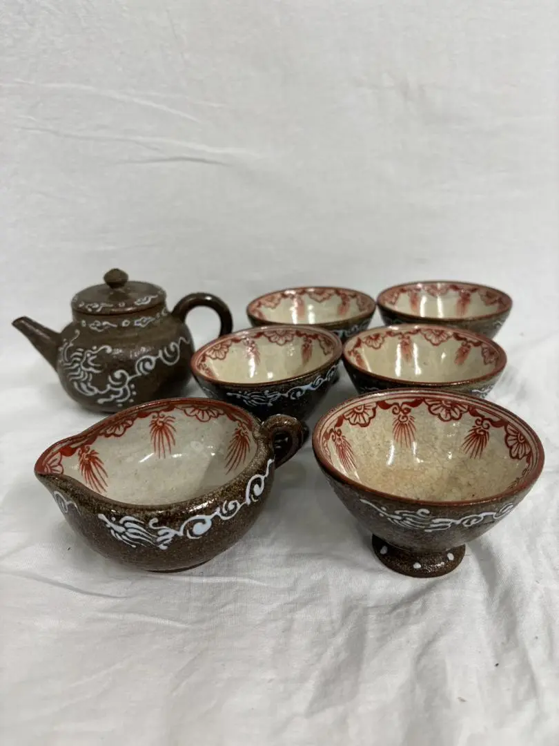 水指■阿漕窯 阿漕焼 菱形 漆器の蓋 飴釉 白雪釉 茶道具 骨董 茶器 古美術■ 2025年最新】Yahoo!オークション -阿漕焼の中古品・新品・未使用