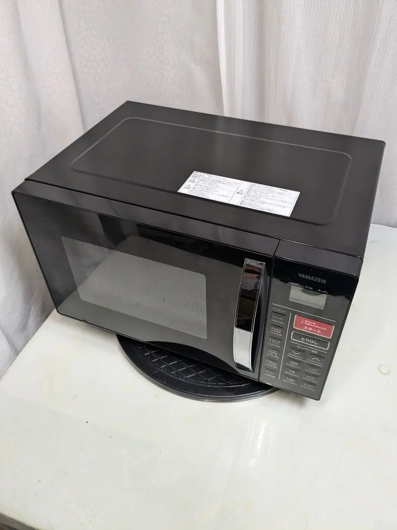 【匿名発送】YAMAZEN オーブンレンジ KRC-016VE 黒　2021年製 2025年最新】yamazen オーブンレンジ krc-016veの人気アイテム