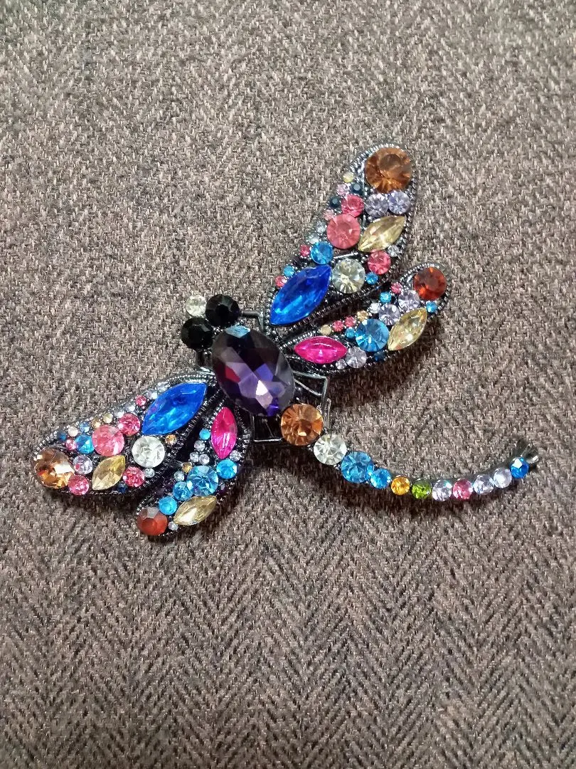 Thumbnail of Colorful Dragonfly Brooch