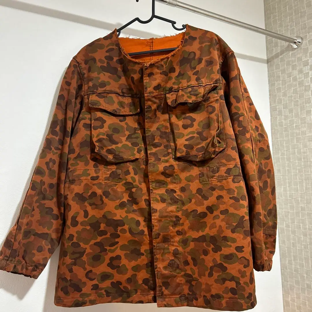 60s オーストリア軍 ピードットカモパーカー ヴィンテージ ライナー付 古着 wip_24012516_1.jpg