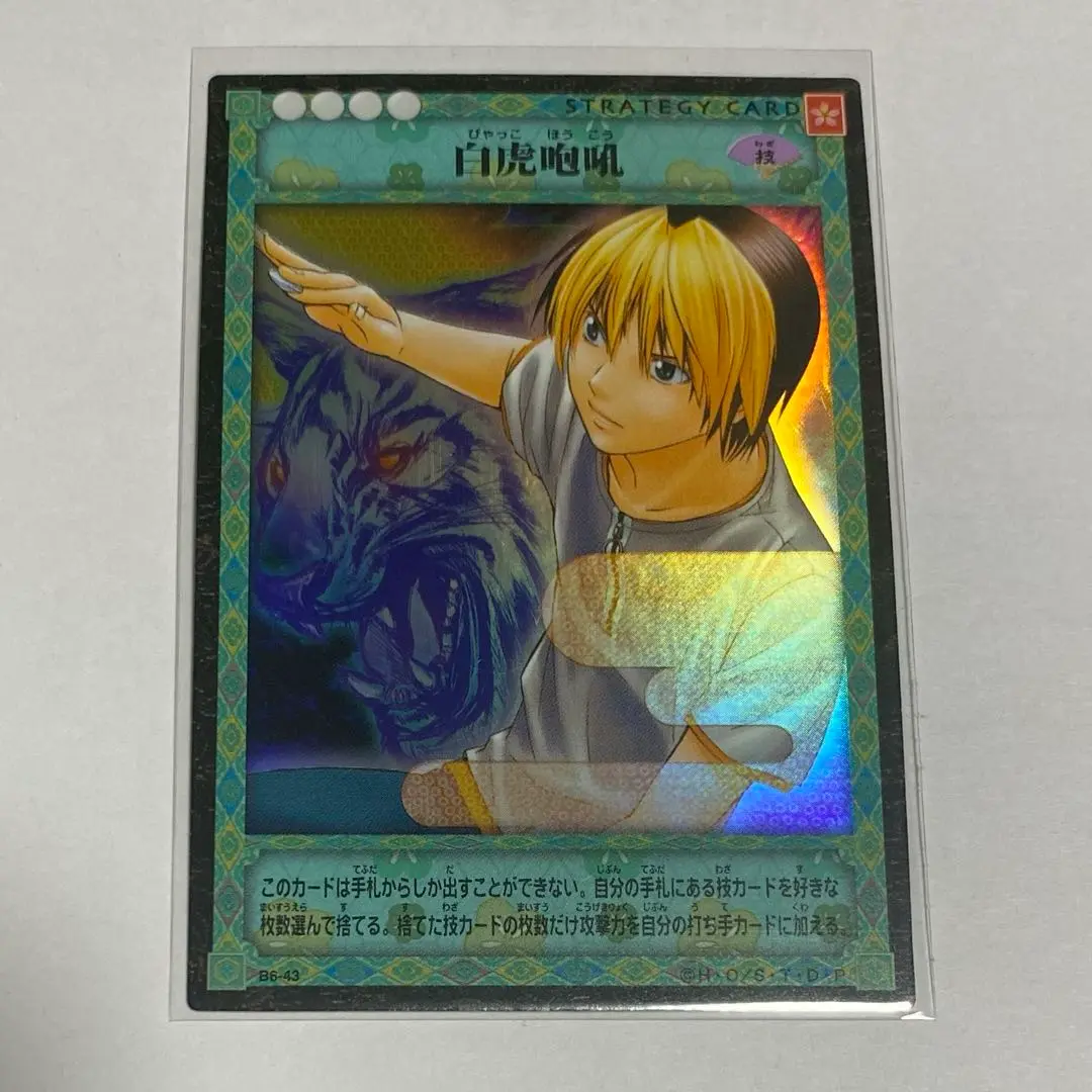 ヒカルの碁TCG 玄武不動　進藤ヒカル　四神レア　白虎咆哮 ヒカルの碁カードゲーム 四神レア4種 青龍乱舞/白虎咆吼/朱雀飛翔/