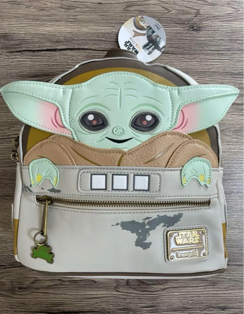 【希少レア】スターウォーズ ヨーダ ぬいぐるみ バックパック サイン入り 希少レア】スターウォーズ ヨーダ ぬいぐるみ バックパック