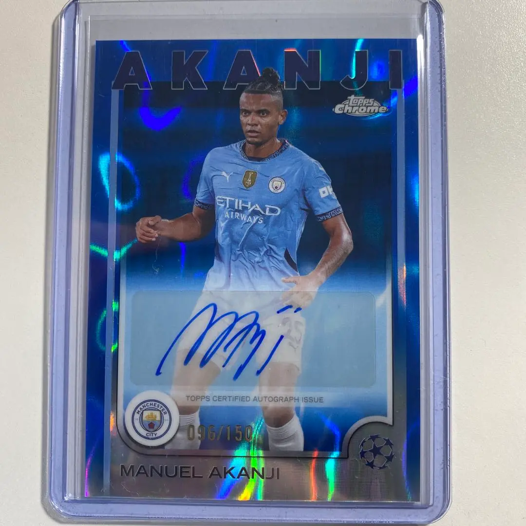 Topps ドルトムント アカンジ 直筆サインカード マヌエル・アカンジ ドルトムント発行直筆サイン入り