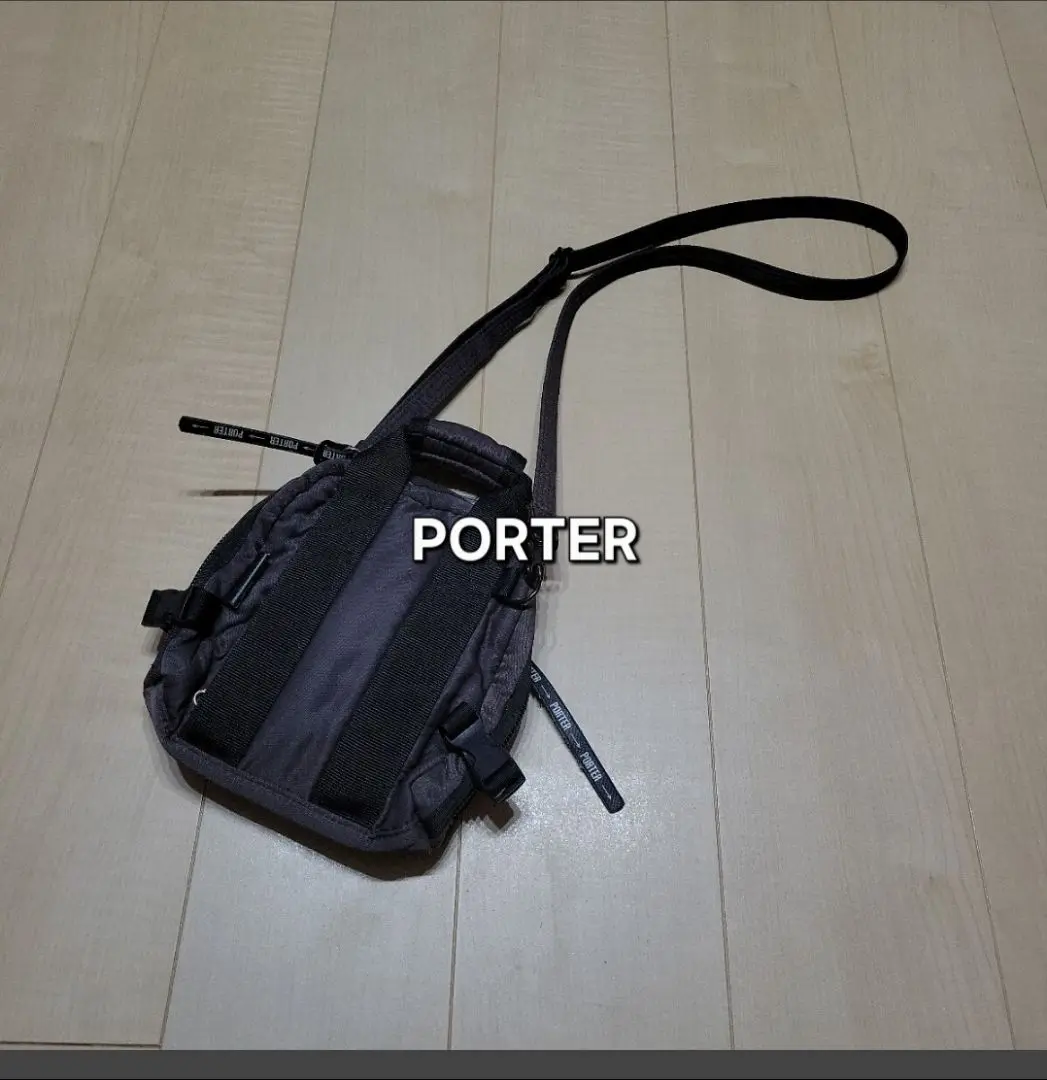 PORTER WORK TRIP ブラックバッグ ポーター PORTER 吉田カバン WORK SPORTS TRIP ウエストバッグ