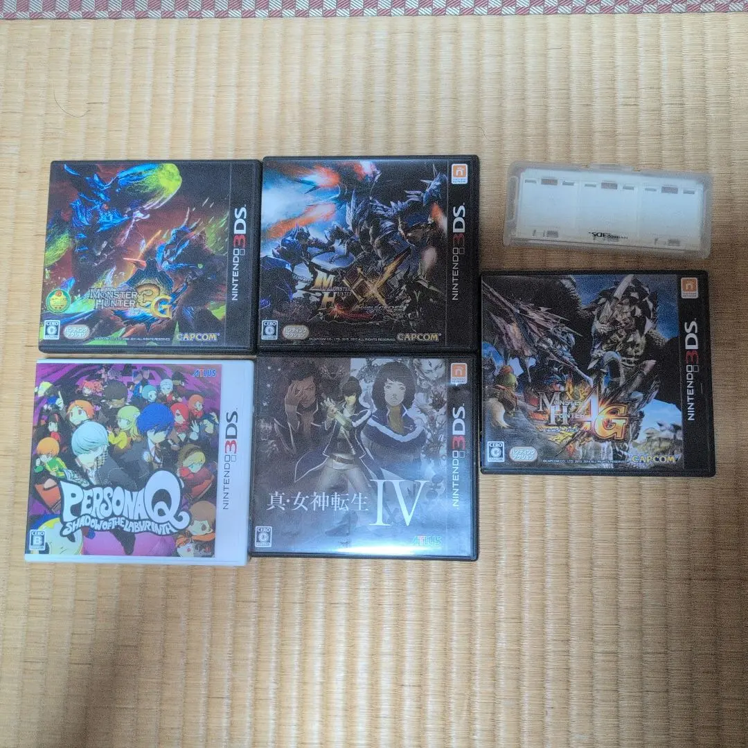 4-393 ニンテンドー3DS LL ペルソナQ Nintendo 3DS XL LL Persona Q Blue Shadow of Labyrinth Velvet