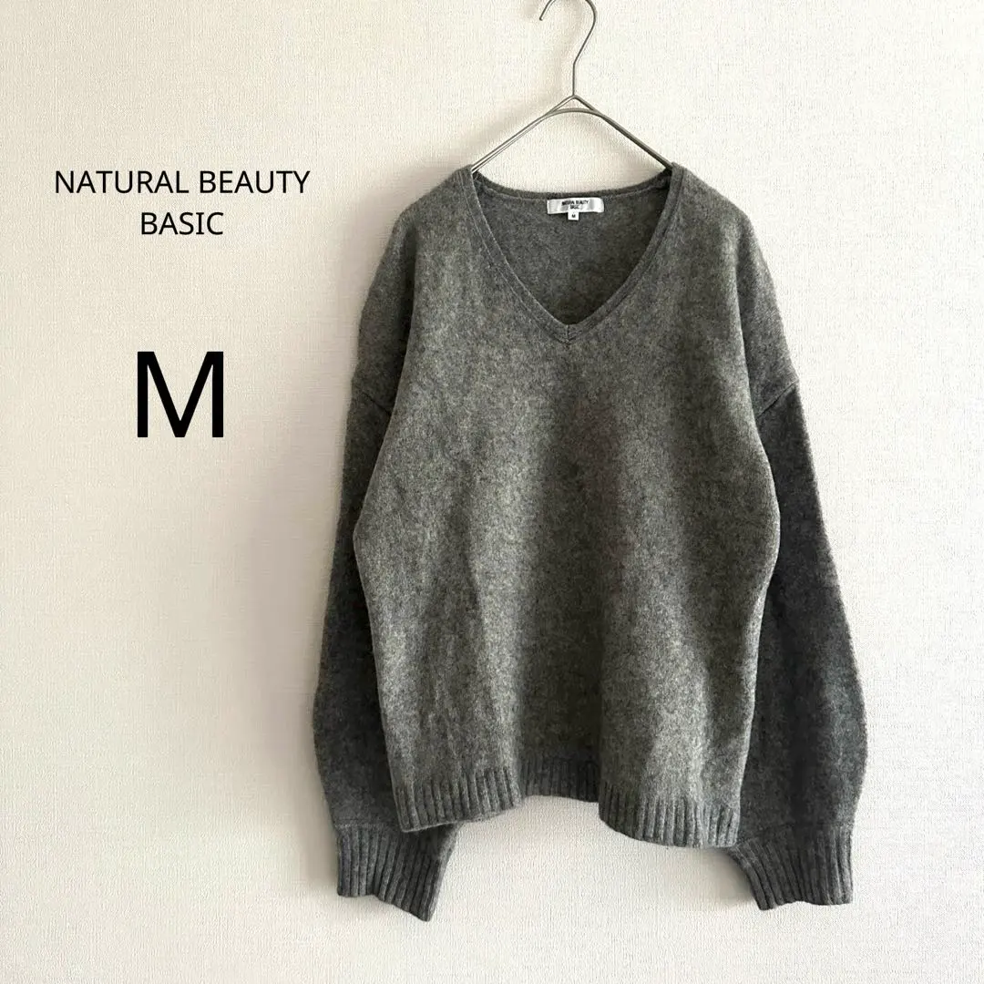 Thumbnail of NATURAL BEAUTY BASIC Knit, Gray, M, Wool, Cashmere