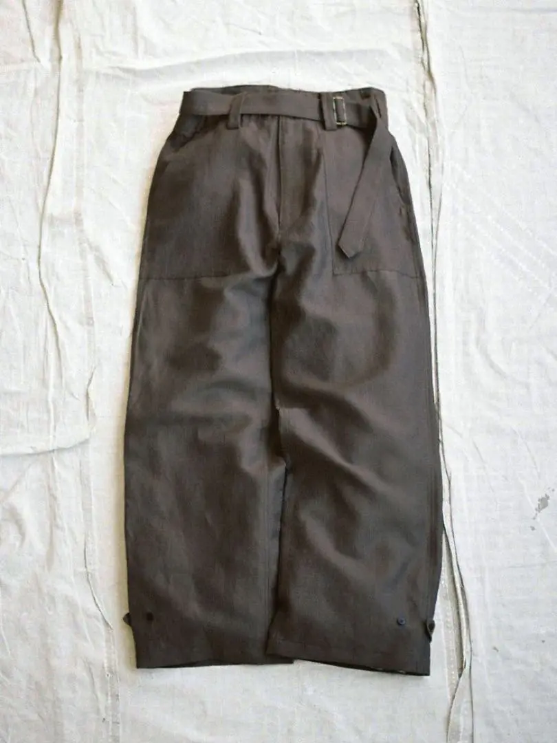 2025年最新】LIDnM wool linen belted pantsの人気アイテム