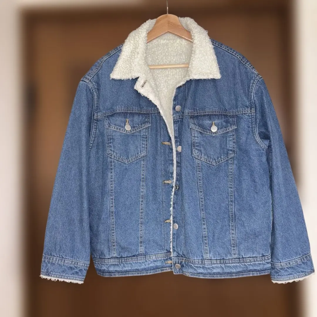 Thumbnail of M Denim Jacket with Boa Lining