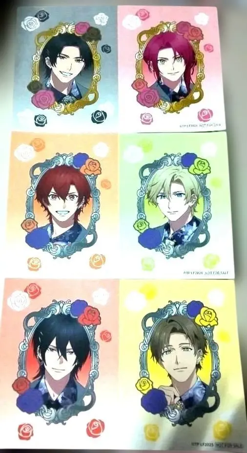 Thumbnail of Tsukipro Lunafes, Isa, Futaba, Takeru, Ruka, Yuma, Naosuke, bonus stickers