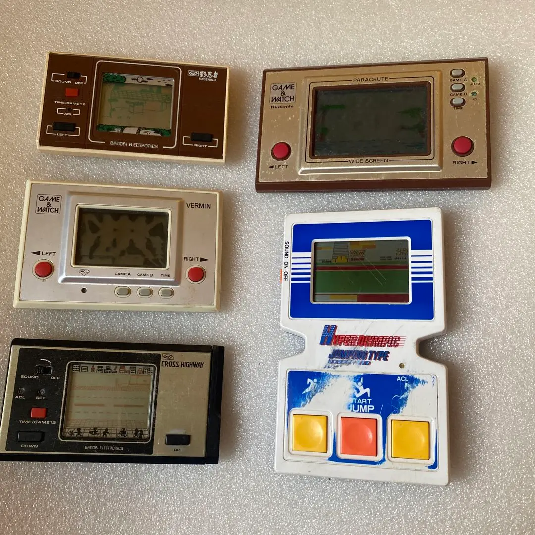 新品未使用 バンダイ ゲームウォッチ 影忍者 LCD GAME