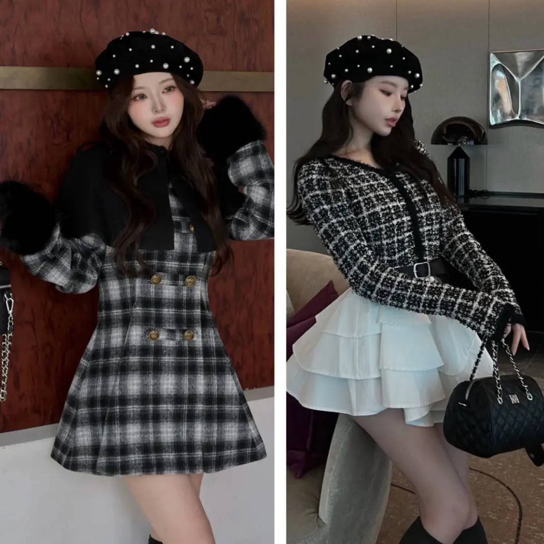 全新・附標籤♡Darich♡隨機珍珠貝雷帽　BLK 的縮圖