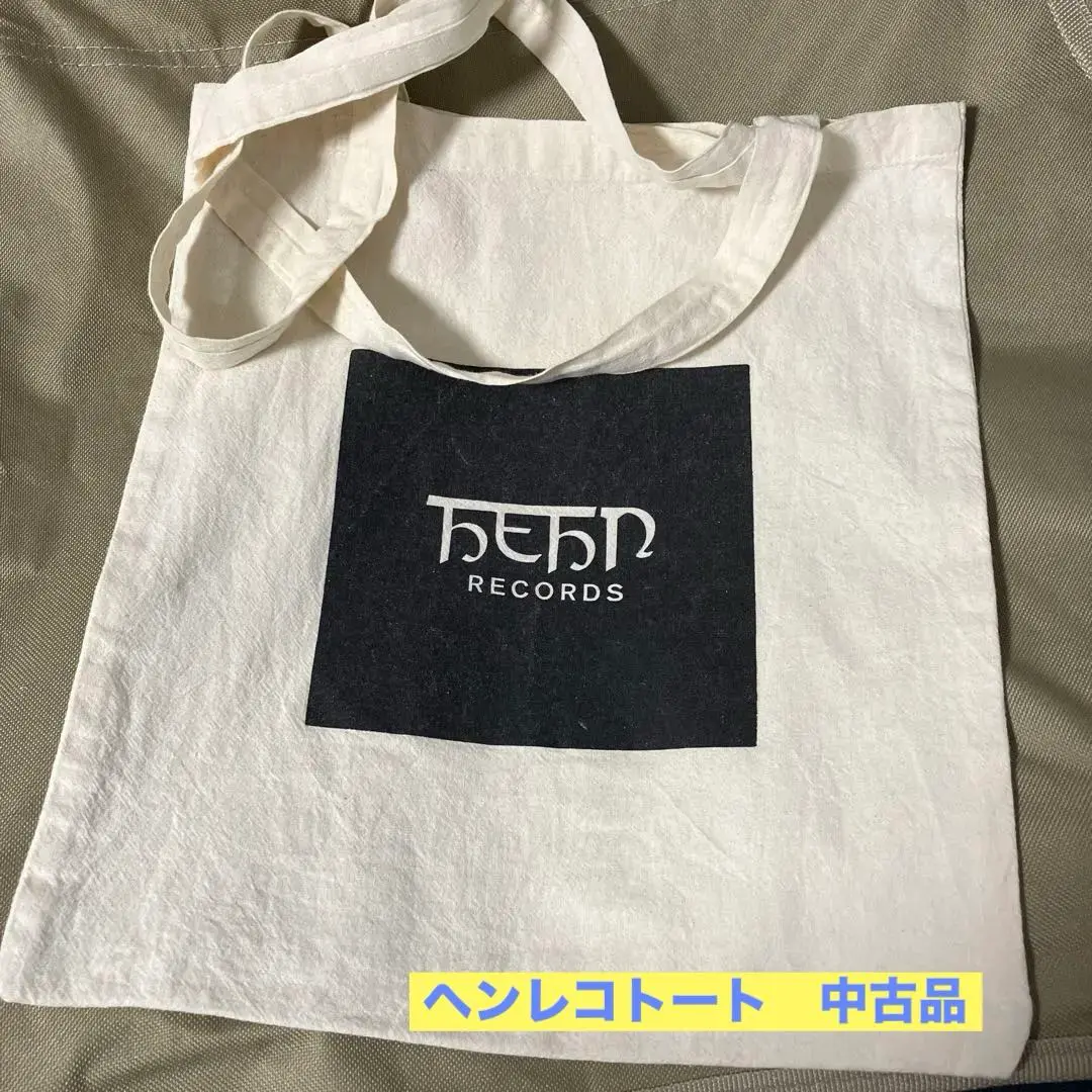 藤井風　HEHN RECORDS LASA トートバッグ 公式 藤井風 ヘンレコード HEHN RECORDS トートバッグ カーキ LASA