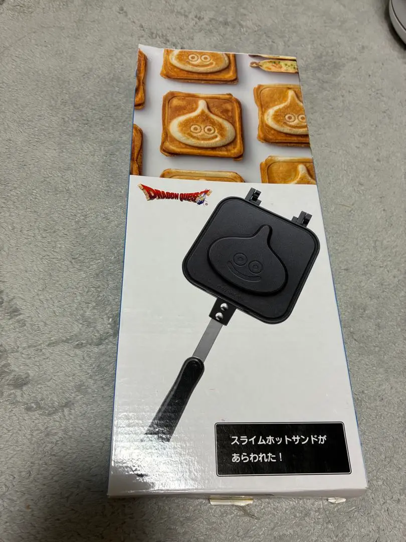ドラゴンクエスト スライムホットサンドメーカー　Ａ賞モーニングプレートB賞セット これはかわいい】ローソンで買える「スライムのホットサンドパン