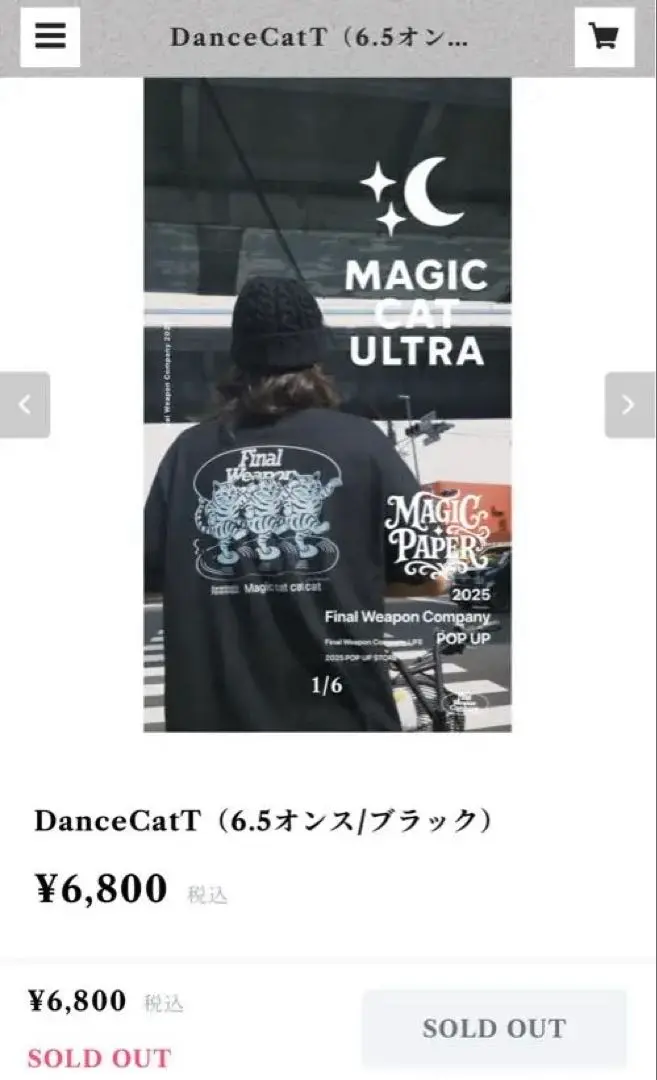 FINAL WEAPON COMPANY 604 『猫盤』 2025.6.13 20:00 FWC WEB SHOPにて販売開始！ いつもありがとう