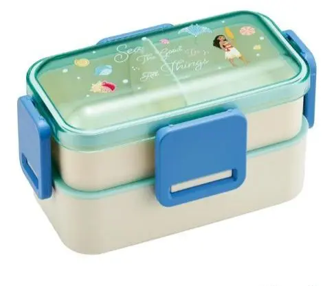 Thumbnail of Skater Antibacterial Fluffy 2-Tier Bento Box Disney Moana 600ml
