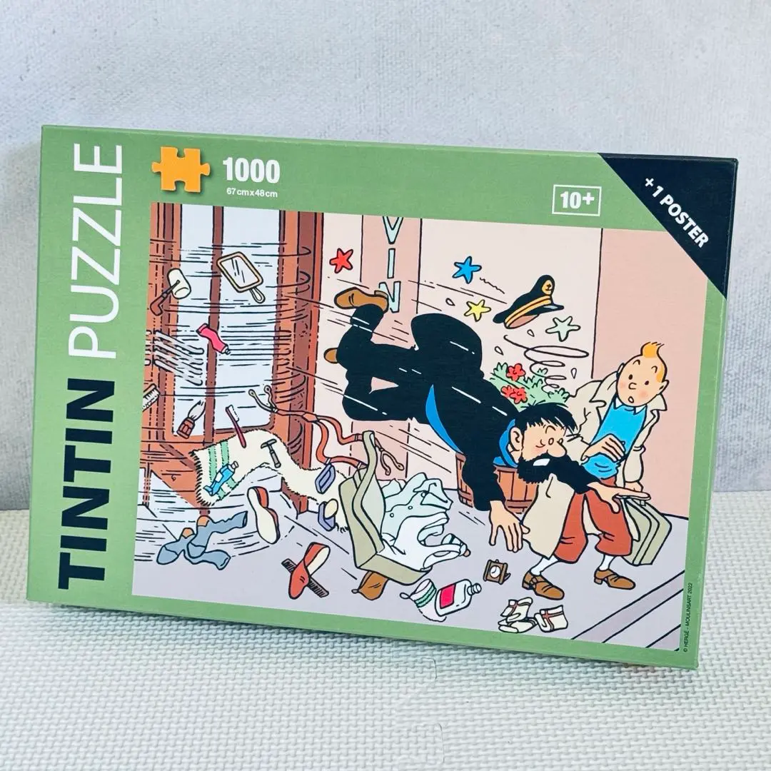 入手困難 TINTIN タンタンの冒険 ジグソーパズル 1000ピース