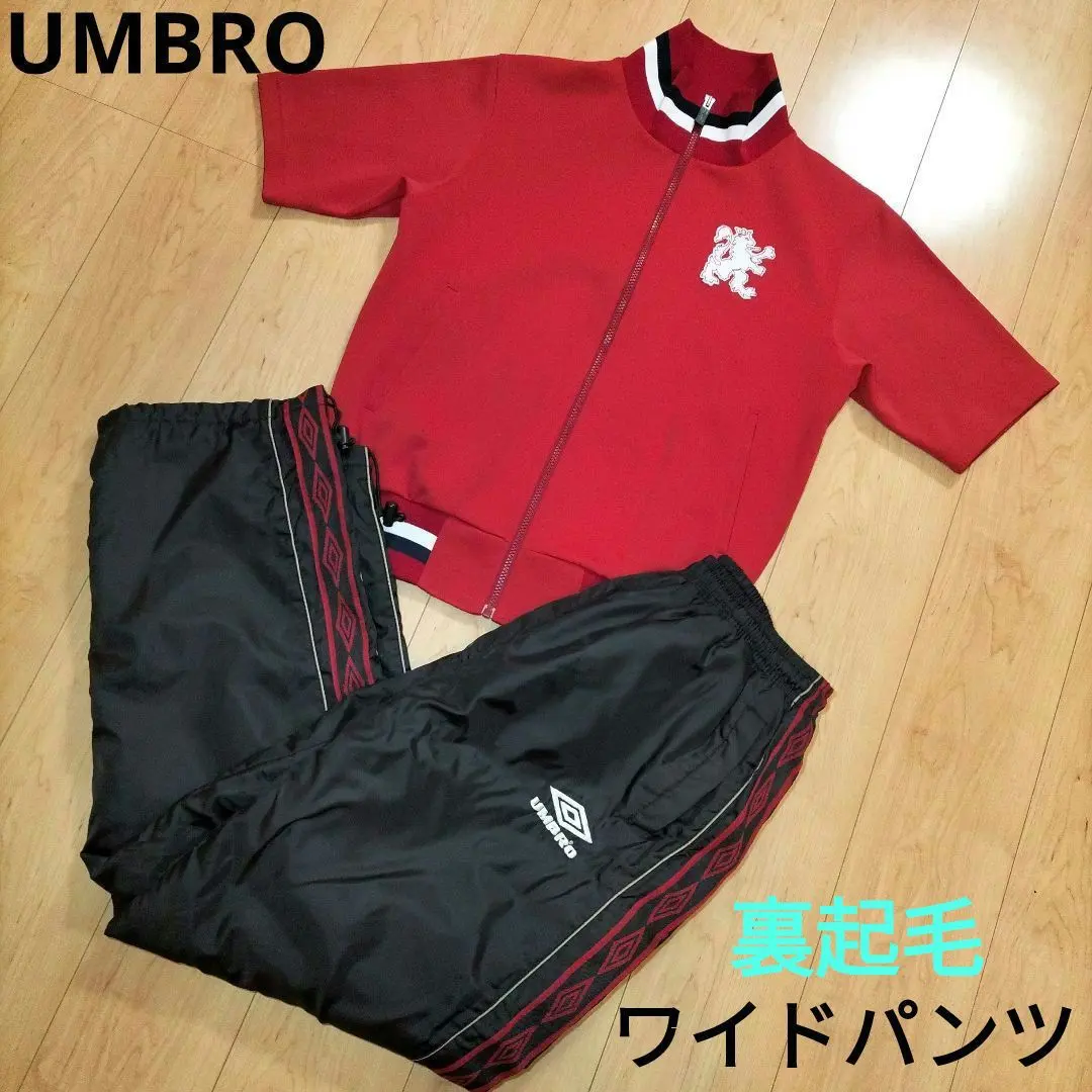 Thumbnail of UMBRO Top M Short Sleeve Full Zip & Bottom XL Fleece-Lined Nylon Pants - Bundle