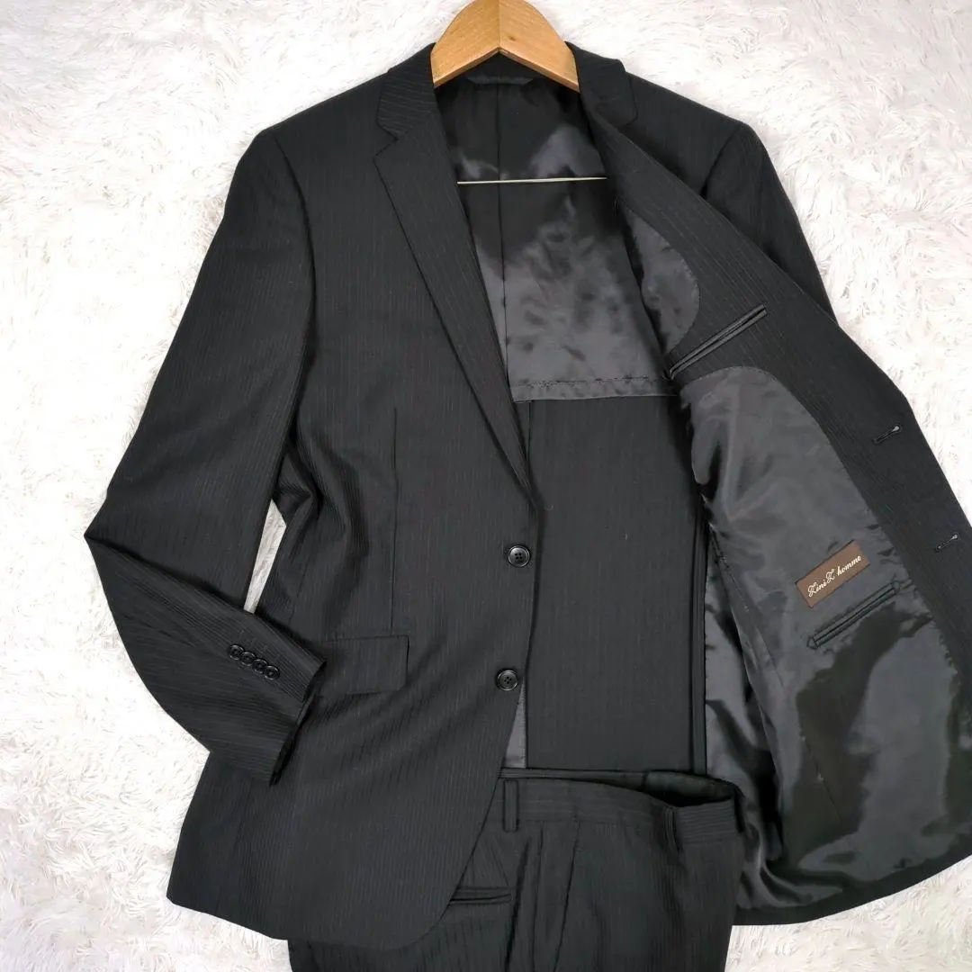 美品】リニエルオム LiniL homme ブラックフォーマル YA5