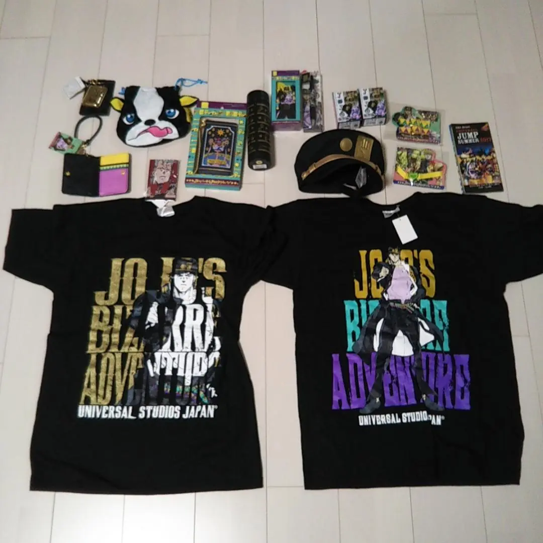 USJ限定 ジョジョの奇妙な冒険 15点 承太郎 帽子 パスケース など ジョジョの奇妙な冒険 USJ限定 承太郎帽子 パスケース スタジオ
