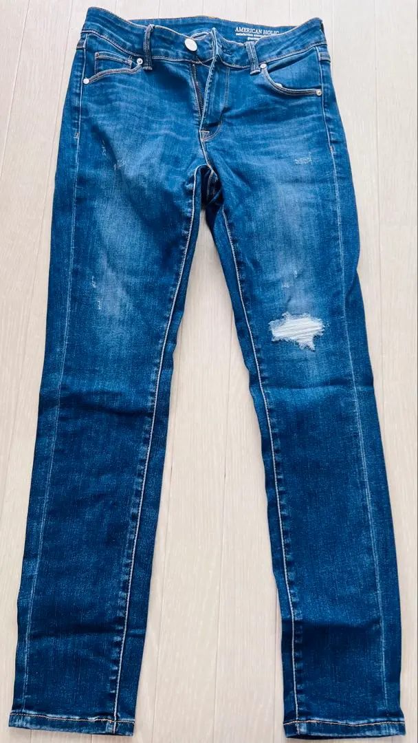 Thumbnail of AMERICAN HOLIC Skinny Denim, Dark Blue