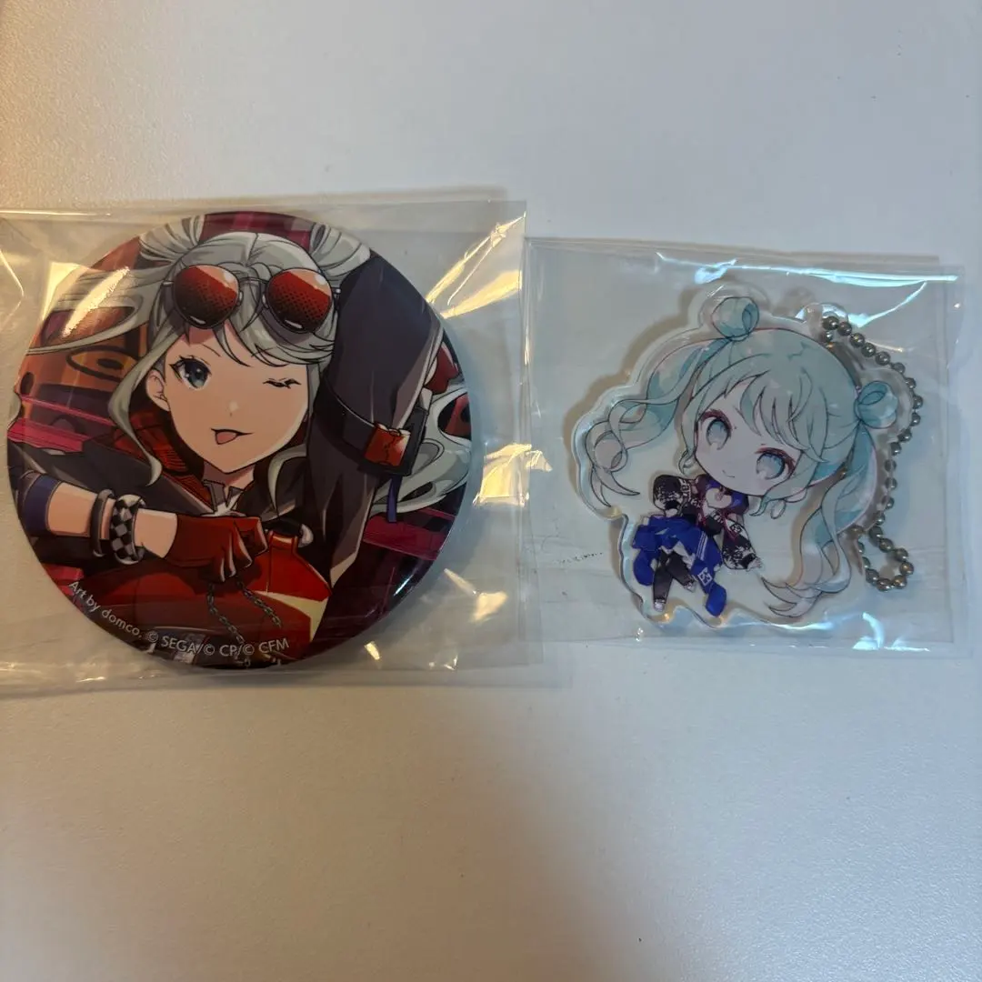 Thumbnail of Project Sekai Hatsune Miku Vivid BAD SQUAD Miku can badge, conelive acrylic keychains