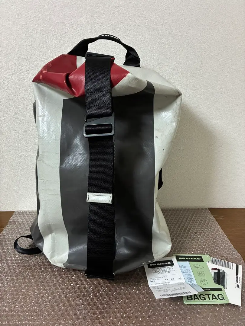 最終値下げ FREITAG スキッパーF511 リサイクル バックパック白 黒 最終値下げFREITAG スキッパーF511 リサイクル バックパック白黒