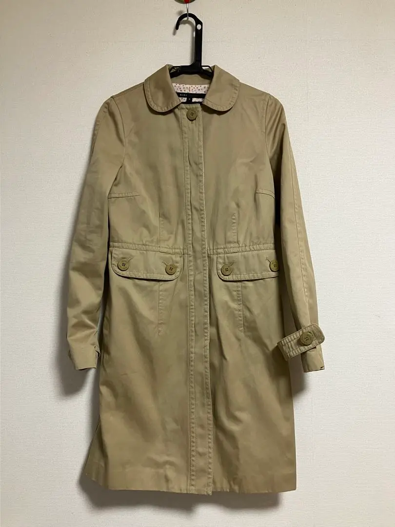 マークジェイコブスMARC JACOBS リボンベルトトレンチコート