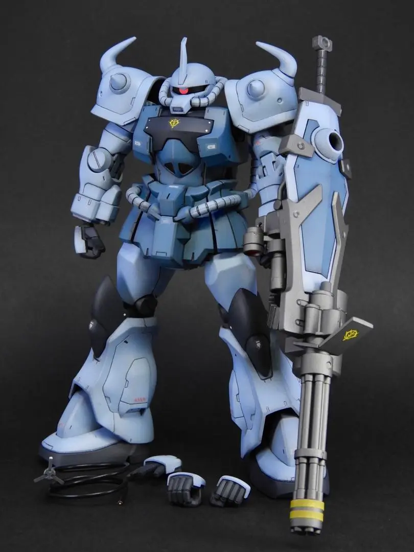 HGUC グフ 塗装済完成品 ガンダム HGUC 1/144 グフ REVIVE版 改修塗装済完成品 | MU-LA