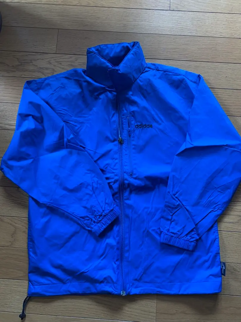 Thumbnail of Adidas blue nylon jacket, size 140