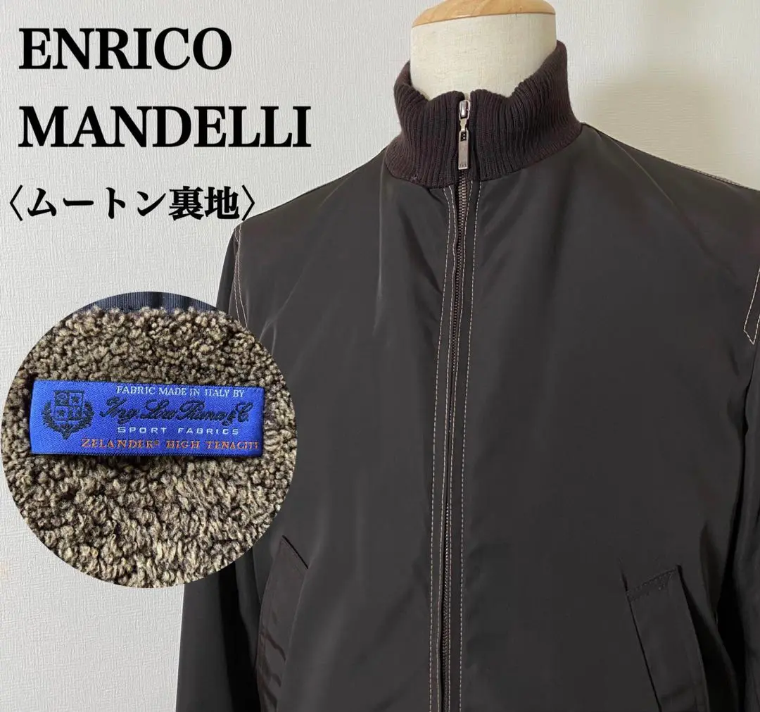 Enrico Mandelli レザーライダース 50/エンリコ マンデッリ Enrico Mandelli レザーライダース 50/エンリコ マンデッリ