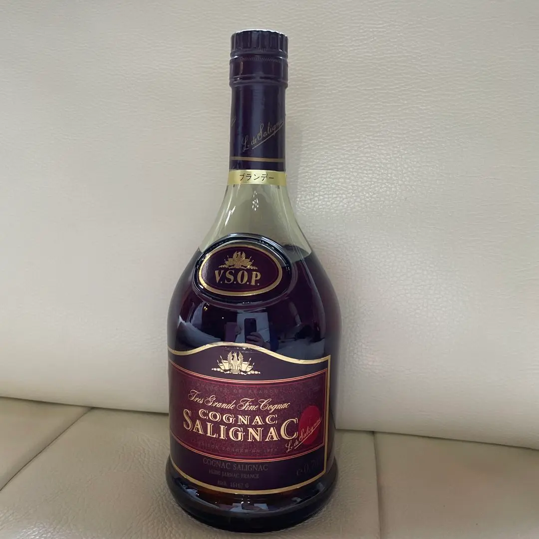 レア　ヴィンテージ　未開封　salignac cognac vsop ミニ樽付き レア ヴィンテージ salignac cognac vsop 箱、ミニ樽付き 飲料・酒