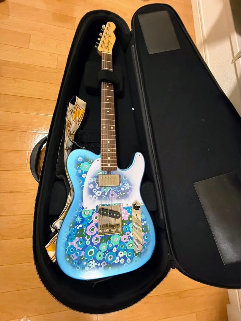 【最終値下げ！】ブルーフラワー ギター TL-Blue Flower 人気シリーズ Lasting TL-Blue Flower ”Reflection” の新作が