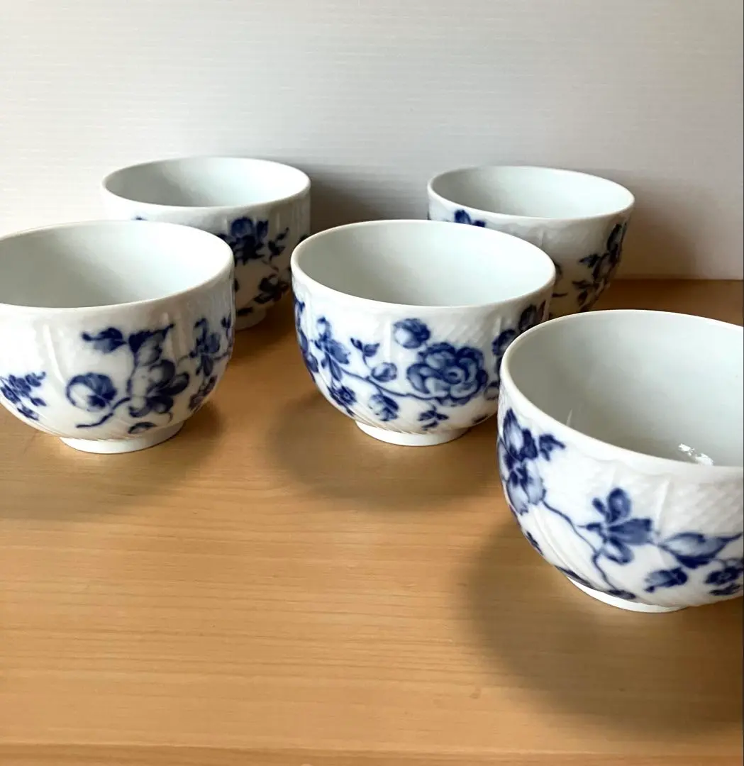 理查德·吉諾里 玫瑰藍 杯子 5個 的縮圖