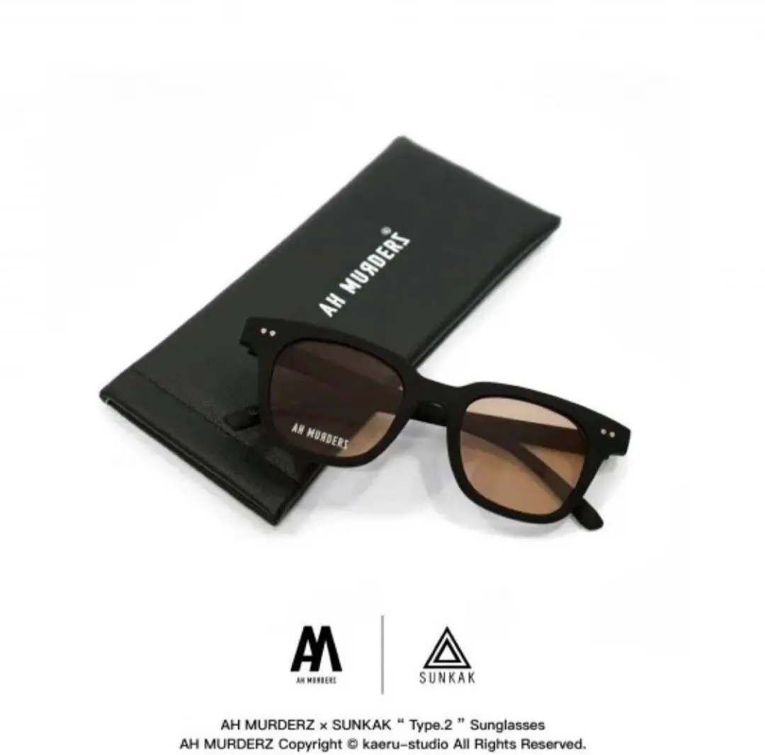 AH MURDERZ x SUNKAK TYPE-2 サングラス　※値下げ可能 AH MURDERZ x SUNKAK TYPE 2 サングラス - メルカリ