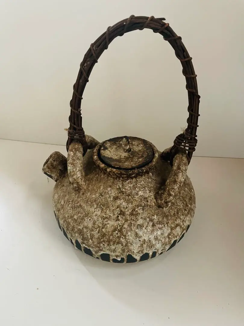 【名品♪】信楽焼　特大　土瓶　約43 x 37 x 41cm 信楽焼土瓶 急須 土瓶 - Sazen Tea