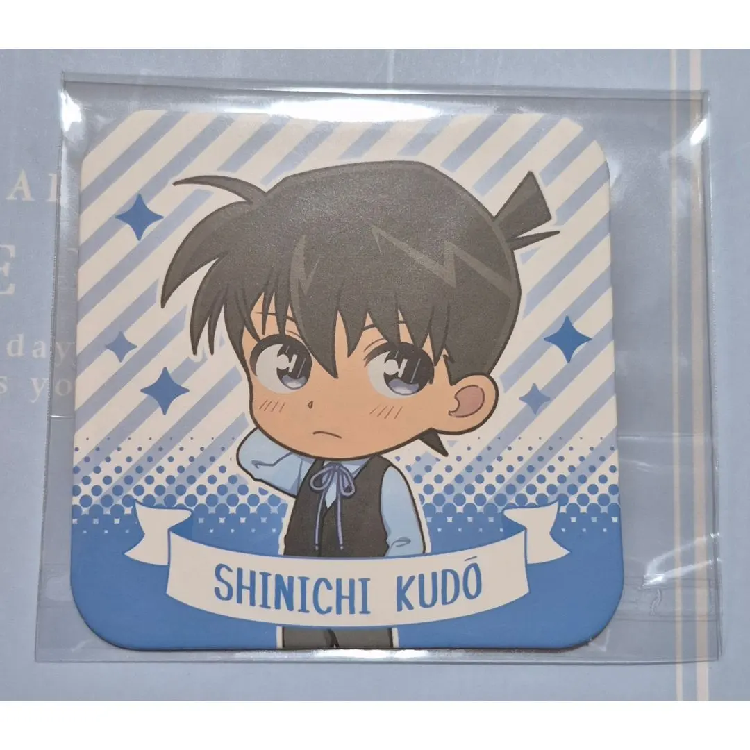 Thumbnail of Detective Conan Shinichi Kudo Party Time Square Coaster - 1 piece