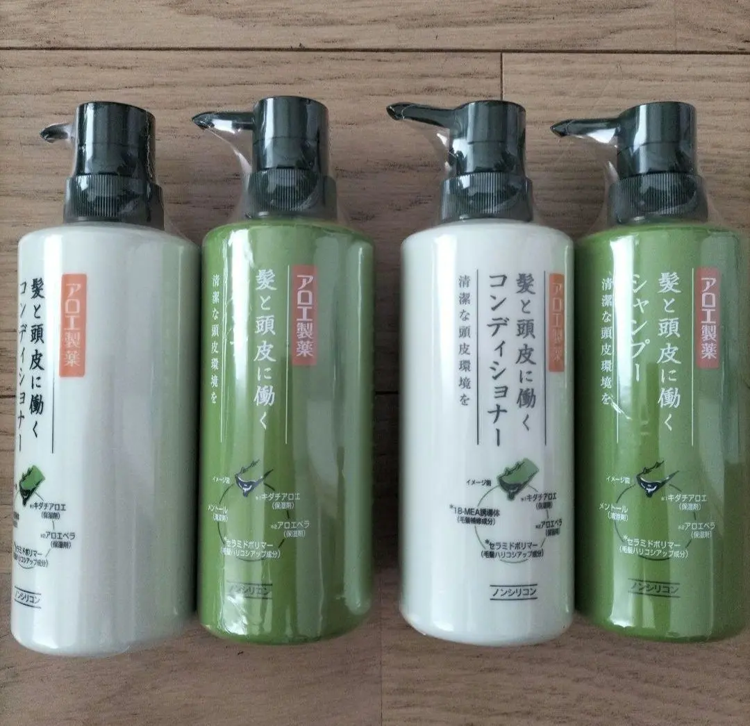 小林製薬　アロエ製薬　髪と頭皮に働くシャンプー コンディショナー タメせる！小林製薬 「髪と頭皮に働くシャンプー本体